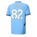 Manchester City Rico Lewis #82 Hjemmedrakt 2024-25 Korte ermer